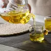 Jiateng glass teapot designed for green tea, herbal tea, and loose leaf tea brewing