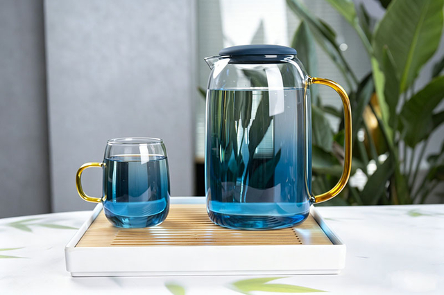 Glass Water Bottle
