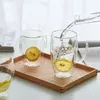 High-quality Jiateng double-wall glass cup, keeps beverages hot or cold longer, ideal for coffee, tea, or refreshing drinks