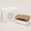 Coordinated 1240ml and 1750ml rectangular food storage containers for kitchenware wholesalers, distributors and household storage retailers.
