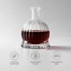 Wholesale ribbed wine decanter for restaurants hotels retailers and glassware distributors