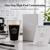 Wholesale 400ml double wall glass coffee cup for cafes restaurants hotels and retailers