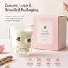 Jiateng 3D animal glass cup with transparent double wall design