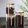 Modern coffee storage organizer for coffee beans, tea leaves, sugar, and dry ingredients