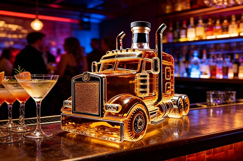 Truck Whiskey Decanter: The Ultimate Statement Piece for Home Bars and Whiskey Collectors