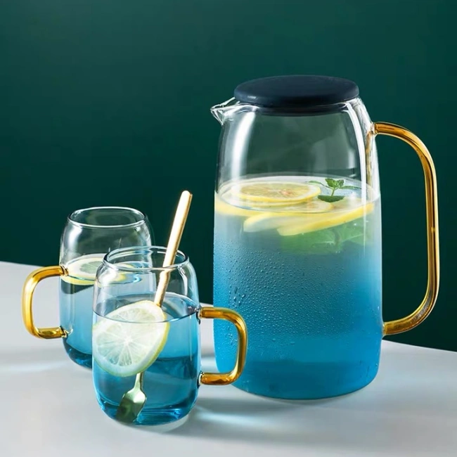 High quality glass water jug and tumbler set by Jiateng for modern homes