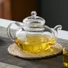 Durable clear glass tea brewer perfect for home tea serving and daily use