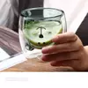Stylish single bear glass mug for hot and cold drinks