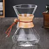 Premium Pour Over Coffee Equipment with Heat Resistant Glass Carafe