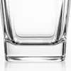 Classic old fashioned whiskey glass with broad 91mm opening and clear body