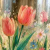 Jiateng creative flower glass mug for gifts retail and lifestyle drinkware collections