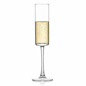 155ml slim champagne flute with 46mm diameter and 245mm height