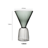 Jiateng dual-color creative cocktail glass, elegant and practical, great as a gift for birthdays, holidays, or housewarming