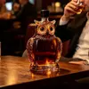 Unique collectible owl decanter for home bars and gifting