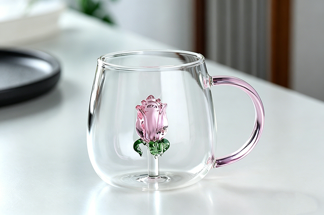 3d Glass Cup