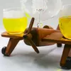 High borosilicate glass sailing ship decanter for whiskey wine and spirits