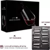Large bowl Burgundy wine glasses designed to improve aroma concentration and wine appreciation.